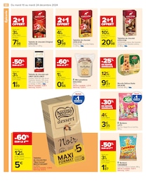 Offre Chocolat Noir dans le catalogue Carrefour du moment à la page 72