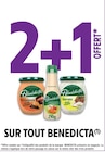 Intermarché Annecy - Promo 2+1 offert sur tout benedicta Promo 2+1 offert sur tout benedicta à dans le catalogue Intermarché à Annecy