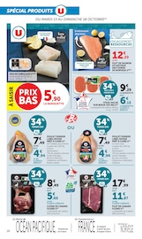 Promos Filet De Saumon dans le catalogue "LES PRODUITS U À PRIX BAS" de Super U Filet De Saumon en promo dans le catalogue Super U à la page 16