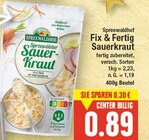 Fix & Fertig Sauerkraut von Spreewaldhof im aktuellen E center Prospekt für 0,89 €