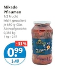 Pflaumen von Mikado im aktuellen V-Markt Prospekt für 0,99 €