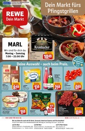 REWE Prospekt "Dein Markt" für Marl, 26 Seiten, 13.05.2024 - 18.05.2024