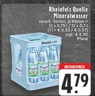EDEKA Wachtberg - Rheinfels Quelle Mineralwasser Angebot im Prospekt Rheinfels Quelle Mineralwasser bei EDEKA im Wachtberg Prospekt für 4,79 €