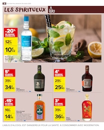 Prix et réduction Rhum Arrangé dans le prospectus Carrefour Market en cours Offre Rhum Arrangé dans le catalogue Carrefour Market du moment à la page 40
