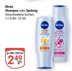 Shampoo Angebote von Nivea bei GLOBUS Speyer für 2,49 €
