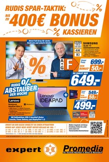Fernseher im expert Prospekt "Top Angebote" mit 16 Seiten (Ahlen)
