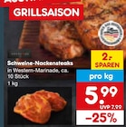 Aktuelle Grillfleisch Angebote bei Netto Marken-Discount in Regensburg Aktuelles Schweine-Nackensteaks Angebot bei Netto Marken-Discount in Regensburg ab 5,99 €
