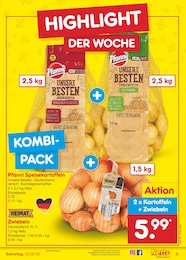 Netto Marken-Discount Kartoffeln im Prospekt 