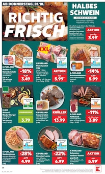 Lachs im Kaufland Prospekt "Hier bin ich richtig" mit 76 Seiten (Heidelberg)
