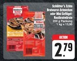 Bratwurst-Schnecken Angebote von Schlütter's Echte bei E center Ansbach für 2,79 €