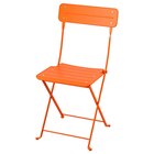 Klappstuhl leuchtend orange für draußen Angebote von SUNDSÖ bei IKEA Schwäbisch Hall für 35,00 €