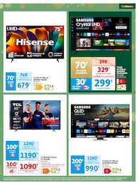 Offre TV Samsung dans le catalogue Auchan Hypermarché du moment à la page 51