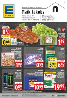 Aktueller EDEKA Prospekt (Niederirsen, 24 Seiten zum blättern EDEKA Prospekt Aktuelle Angebote mit 24 Seiten