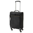 Kabinenkoffer mit Rollen schwarz von VÄRLDENS für 69,99 € bei IKEA im Angebot Kabinenkoffer mit Rollen schwarz von VÄRLDENS im aktuellen IKEA Prospekt