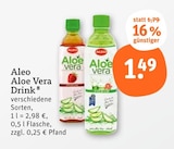 Aloe Vera Drink im Angebot bei tegut in Aschaffenburg Aloe Vera Drink Angebote von Aleo bei tegut Aschaffenburg für 1,49 €