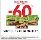 Intermarché Hyper Hyères - Promo -60% remise immédiate sur le 2ème sur tout NATURE VALLEY Promo -60% remise immédiate sur le 2ème sur tout NATURE VALLEY à dans le catalogue Intermarché Hyper à Hyères