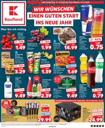 Kaufland Prospekt: "Aktuelle Angebote", 34 Seiten, 27.12.2025 - 31.12.2025