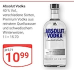 Aktuelle Wodka Angebote bei GLOBUS in Erlangen Aktuelles Absolut Vodka Angebot bei GLOBUS in Erlangen ab 10,99 €
