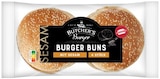 Burger Buns mit Sesam von Butcher’s Burger im aktuellen REWE Prospekt für 0,99 €