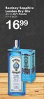London Dry Gin im Angebot bei TOP Getränke in Kaarst London Dry Gin Angebote von Bombay Sapphire bei TOP Getränke Kaarst für 16,99 €