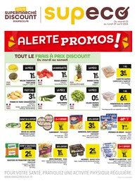 Catalogue Discount Alimentaire Supeco en cours à Marseille et alentours, Alerte promos !, 2 pages, 23/04/2024 - 29/04/2024