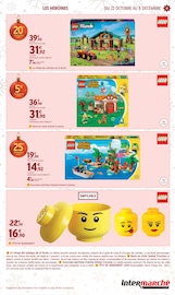 Lego Angebote im Prospekt "JUSQU'À 50% DE RÉDUCTION OU D'AVANTAGE CARTE SUR LES JOUETS DE NOËL" von Intermarché auf Seite 41