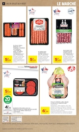 Promos Saucisse dans le catalogue "-50% DE REMISE IMMÉDIATE SUR LE 2ÈME" de Intermarché Super Saucisse en promo dans le catalogue Intermarché Super à la page 8