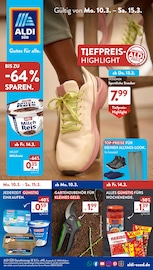 Aktueller ALDI SÜD Prospekt mit Sneaker, "Gutes für Alle.", Seite 1