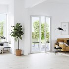 Promo Porte-fenêtre PVC blanc 2 vantaux H.205 x l.120 cm à 319,00 € dans le catalogue Brico Dépôt à Fontaine-Étoupefour