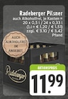 Aktuelles Radeberger Pilsner Angebot bei E center in Duisburg ab 11,99 €
