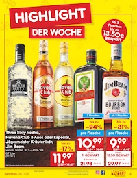 Netto Marken-Discount Jim Beam im Prospekt 