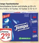 Aktuelle Taschentücher Angebote bei GLOBUS in Salzgitter Aktuelles Taschentücher Angebot bei GLOBUS in Salzgitter ab 0,10 €