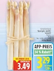 Spargel, weiß/violett für 3,29 € bei E center im Angebot Spargel, weiß/violett im aktuellen E center Prospekt