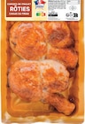 Cuisses de poulet rôties x2 - Volaille Française à 8,48 € dans le catalogue Intermarché Super