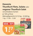 Thunfisch Filets im V-Markt Prospekt Thunfisch Filets von Hawesta im aktuellen V-Markt Prospekt für 1,77 €