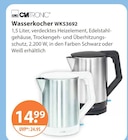 Wasserkocher WKS3692 von Clatronic im aktuellen V-Markt Prospekt für 14,99 €