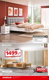 Schlafzimmer im Segmüller Prospekt in Dreieich Aktueller Segmüller Prospekt mit Schlafzimmer, "Segmüller Wohnen Spezial", Seite 22