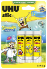 Buero im TEDi Prospekt Klebestift Spongebob von UHU im aktuellen TEDi Prospekt für 3,00 €
