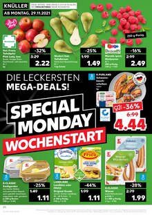 Kaufland Prospekt für Lechenbach mit 48 Seiten Kaufland Prospekt für Lechenbach: KNÜLLER, 48 Seiten, 29.11.2021 - 01.12.2021