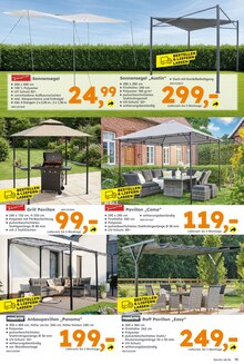 Zelt im Globus-Baumarkt Prospekt "Immer eine Idee besser" mit 28 Seiten (Magdeburg)