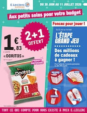 Catalogue Supermarchés E.Leclerc en cours à Rouxmesnil-Bouteilles et alentours, "Aux petits soins pour votre budget", 12 pages, 30/06/2026 - 11/07/2026