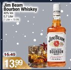 Bourbon Whiskey im Angebot bei Getränke City in Dachau Bourbon Whiskey Angebote von Jim Beam bei Getränke City Dachau für 13,99 €