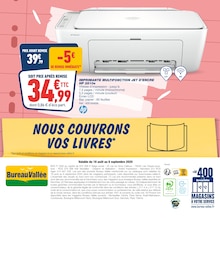 Promotion Epson dans le prospectus Bureau Vallée, valable du 18/08/2025 au 06/09/2025 Promo Epson dans le catalogue Bureau Vallée du moment à la page 24