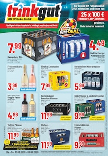 Veltins im aktuellen Trinkgut Prospekt (Braunschweig) Veltins im Trinkgut Prospekt "Aktuelle Angebote" mit 10 Seiten (Braunschweig)