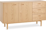 JYSK Sideboard MARSTRAND 2 Türen 3 Schubladen Eiche natur im Angebot bei JYSK in Frankfurt JYSK Sideboard MARSTRAND 2 Türen 3 Schubladen Eiche natur Angebote von Royal Oak bei JYSK Frankfurt für 250,00 €