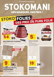 Prospectus Bazar & Déstockage de Stokomani à Roquevaire: "STOKO' FOLIES ! DES PRIX DE PURE FOLIE", 11 pages, 24/09/2025 - 05/10/2025