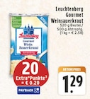 Gourmet Weinsauerkraut im Angebot bei E center in Niederkassel Gourmet Weinsauerkraut Angebote von Leuchtenberg bei E center Niederkassel für 1,29 €