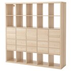 Regal mit 10 Einsätzen Eicheneff wlas Angebote von KALLAX bei IKEA Frankfurt für 349,00 €