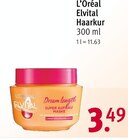 Haarkur von L’Oréal Elvital für 3,49 € bei Rossmann im Angebot Haarkur von L’Oréal Elvital im aktuellen Rossmann Prospekt