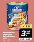 Ungarische Gulaschsuppe von Halberstädter im aktuellen Netto mit dem Scottie Prospekt für 3,49 €